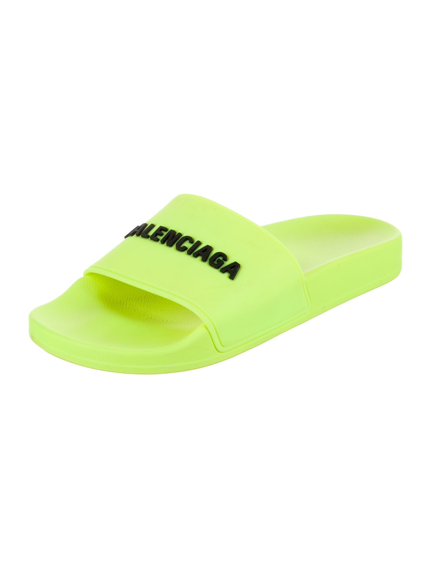 Balenciaga Rubber Printed Slides