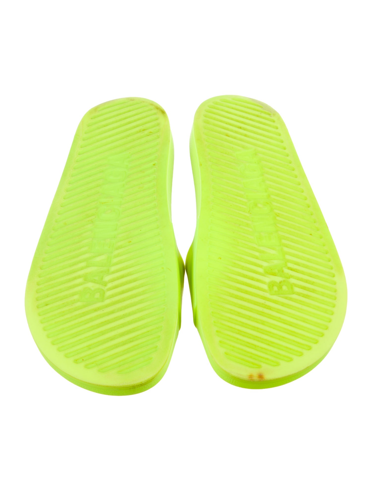 Balenciaga Rubber Printed Slides