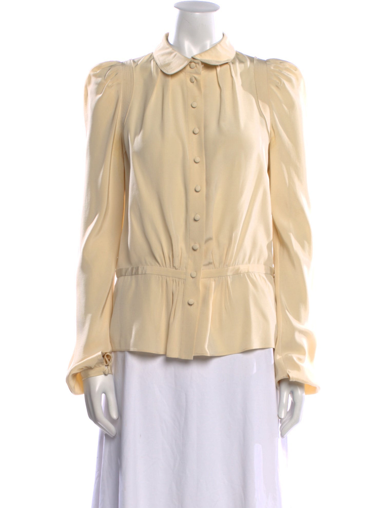 Balenciaga Vintage Late 2000's - Early 2010's Button-Up Top