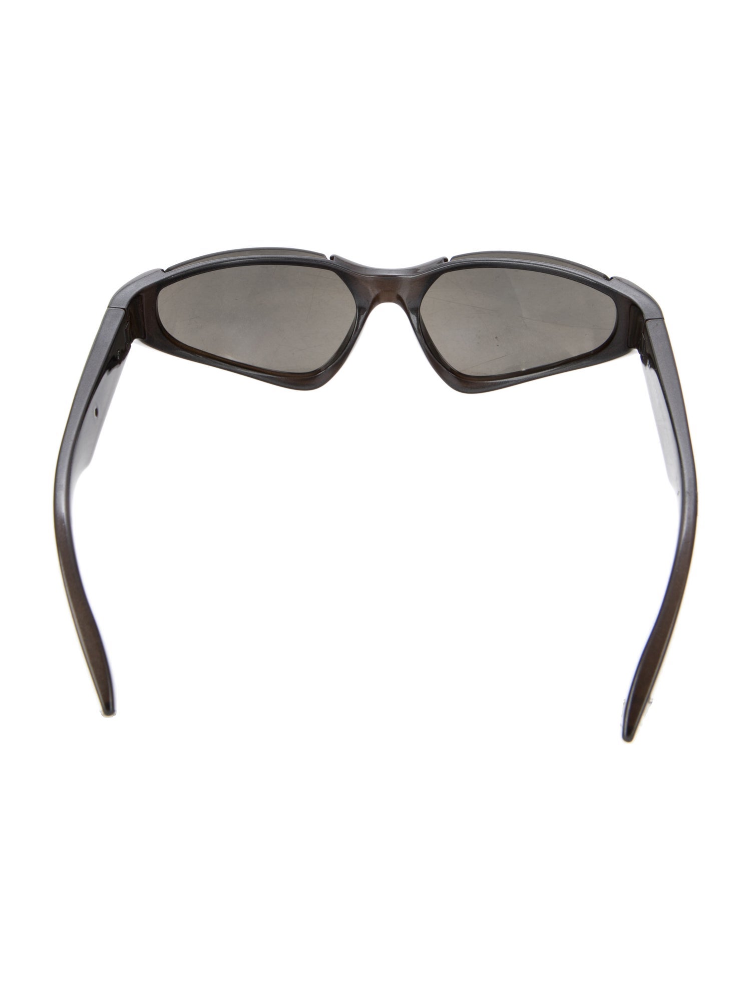 Balenciaga Shield Mirrored Sunglasses