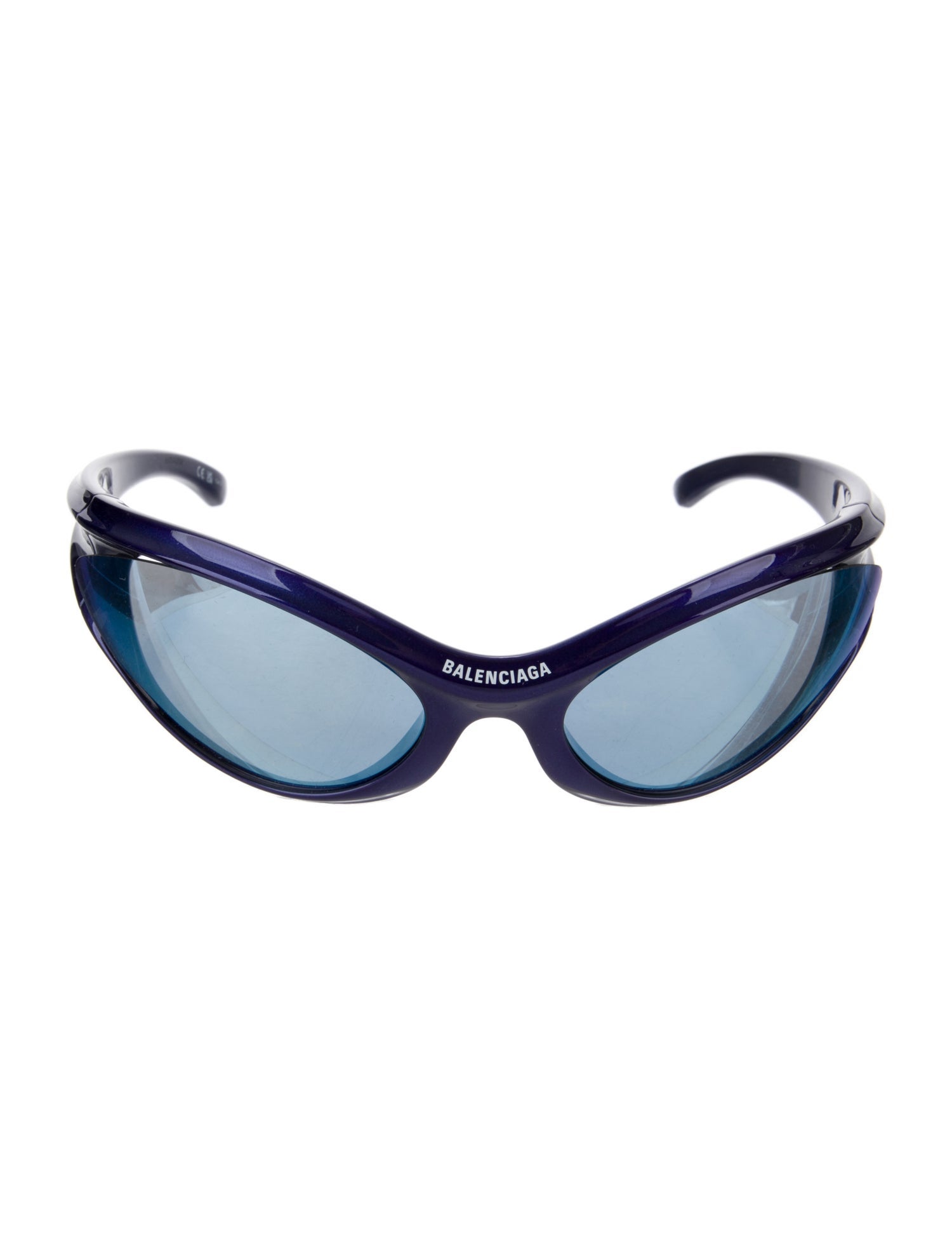 Balenciaga Cat-Eye Tinted Sunglasses