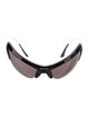 Balenciaga Shield Tinted Sunglasses