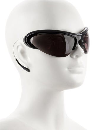 Balenciaga Shield Tinted Sunglasses