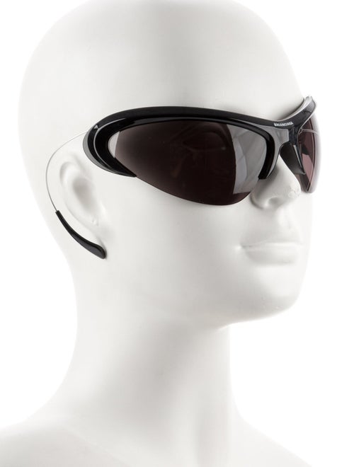 Balenciaga Shield Tinted Sunglasses