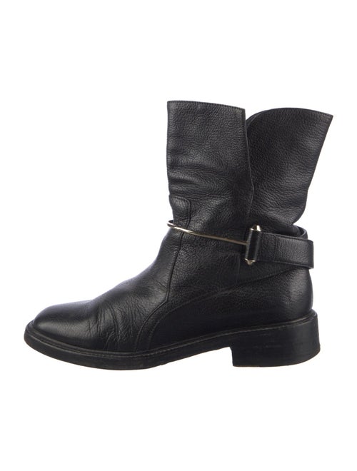 Balenciaga Leather Moto Boots