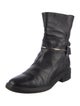 Balenciaga Leather Moto Boots