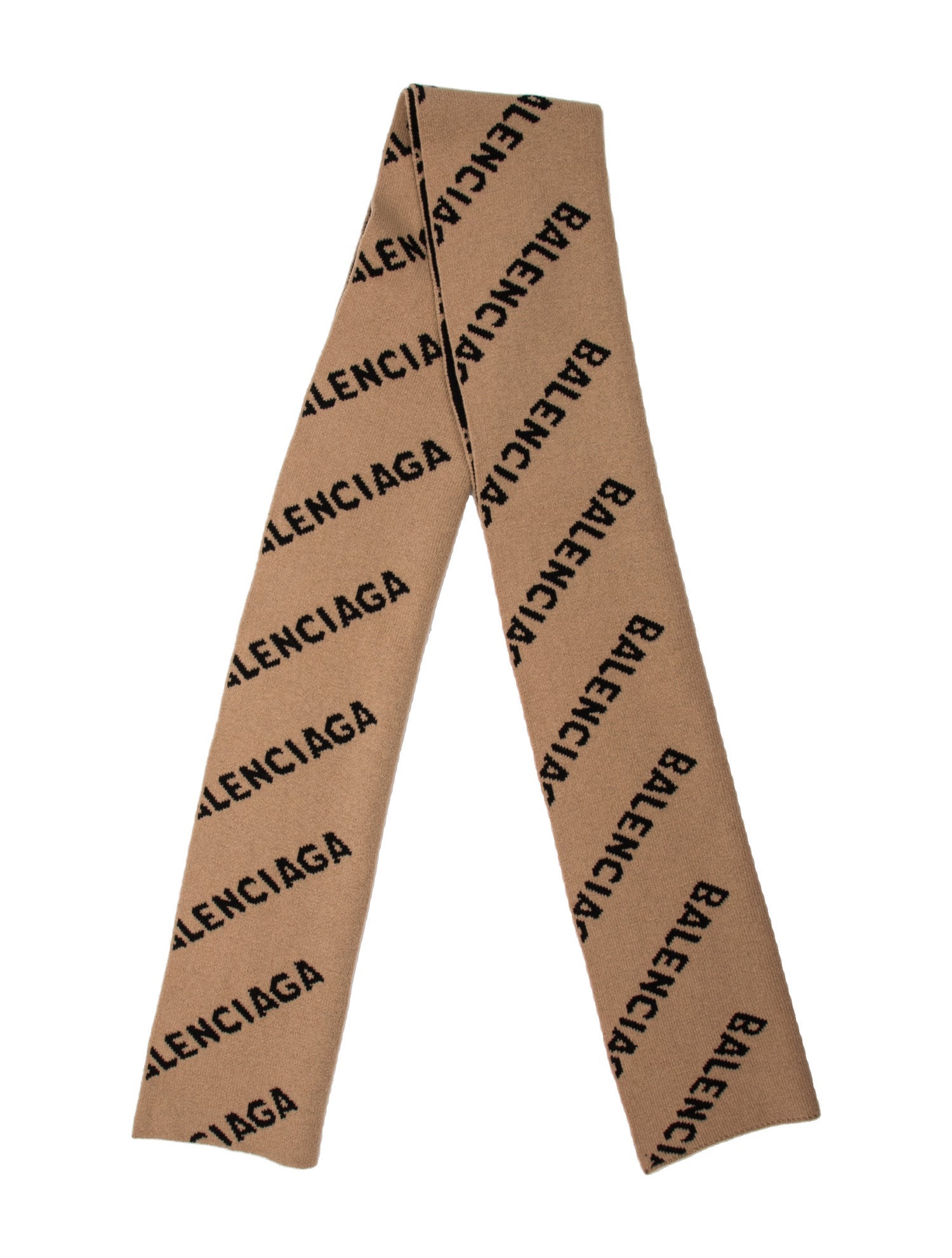 Balenciaga Wool Printed Scarf