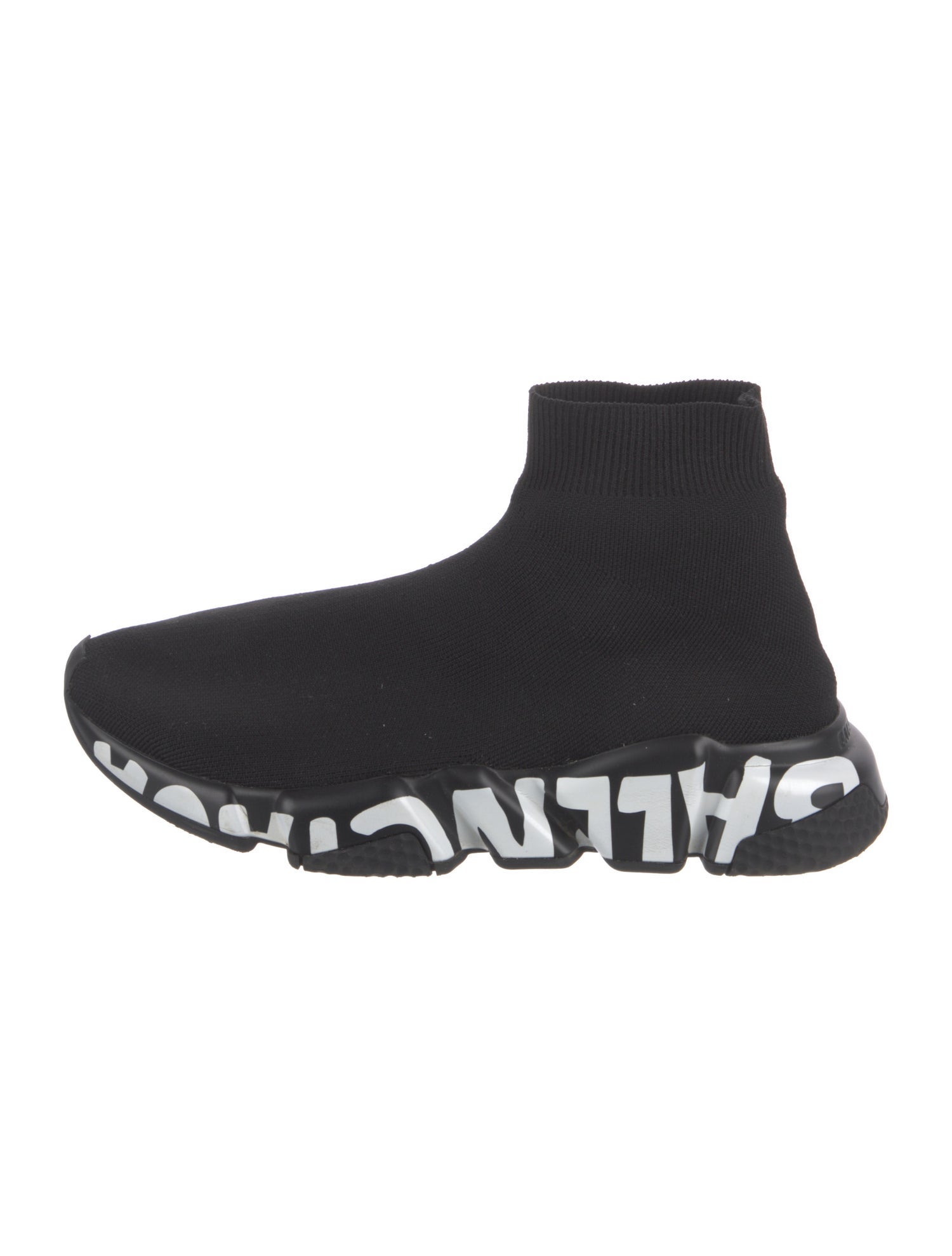Balenciaga Speed Trainer Graffitti Sock Sneakers