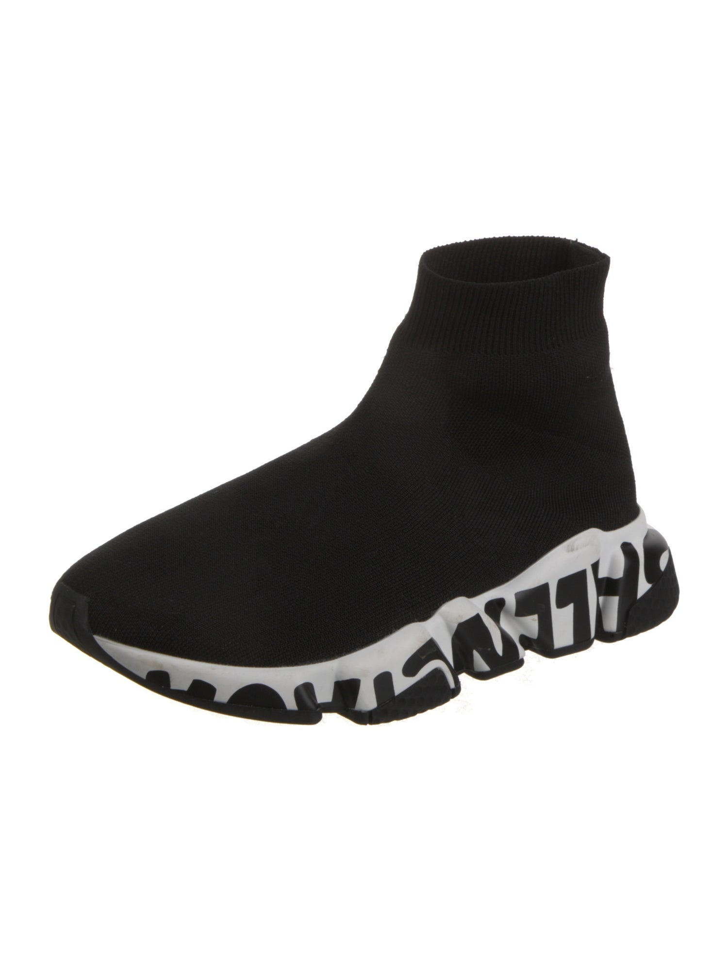 Balenciaga Speed Trainer 'Graffiti' Sock Sneakers