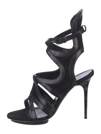 Balenciaga Leather Gladiator Sandals
