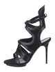 Balenciaga Leather Gladiator Sandals