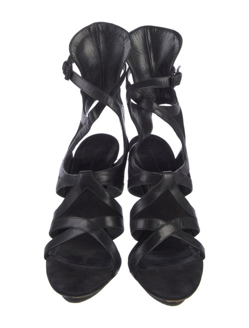 Balenciaga Leather Gladiator Sandals
