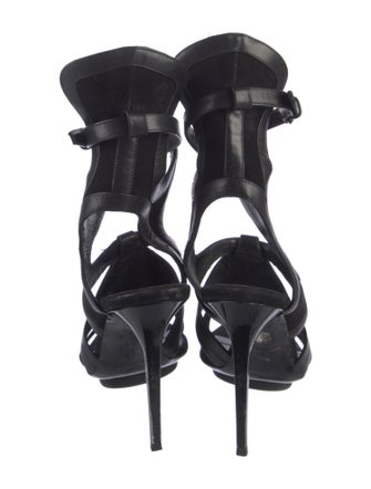 Balenciaga Leather Gladiator Sandals