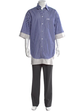 Balenciaga 2022 Signature Logo Shirt