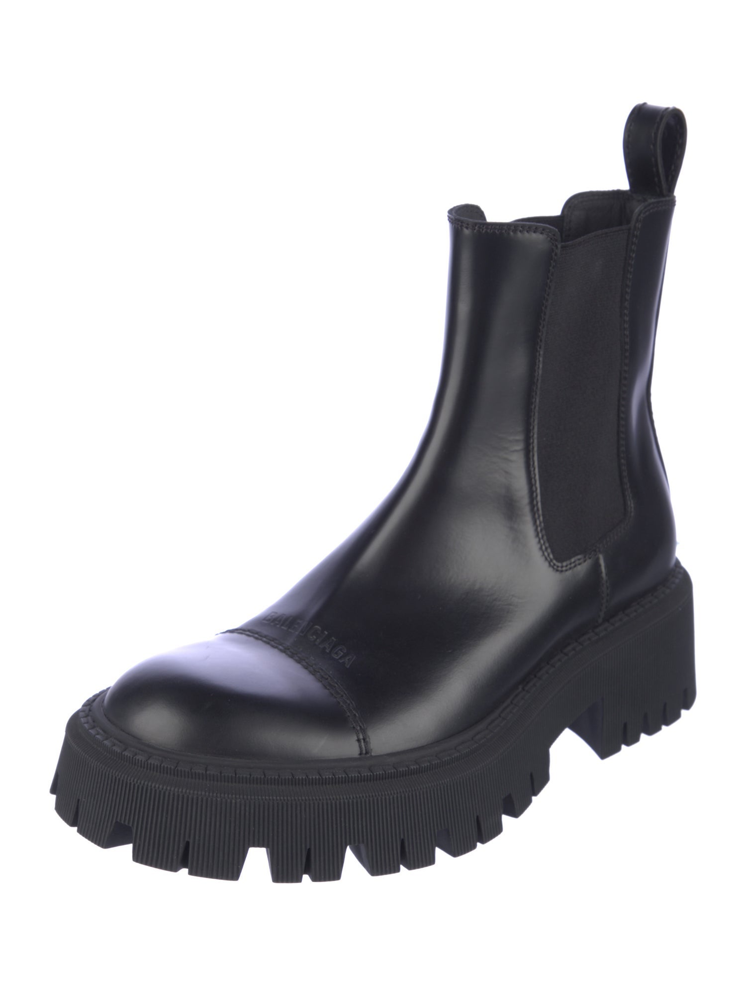 Balenciaga Leather Chelsea Boots