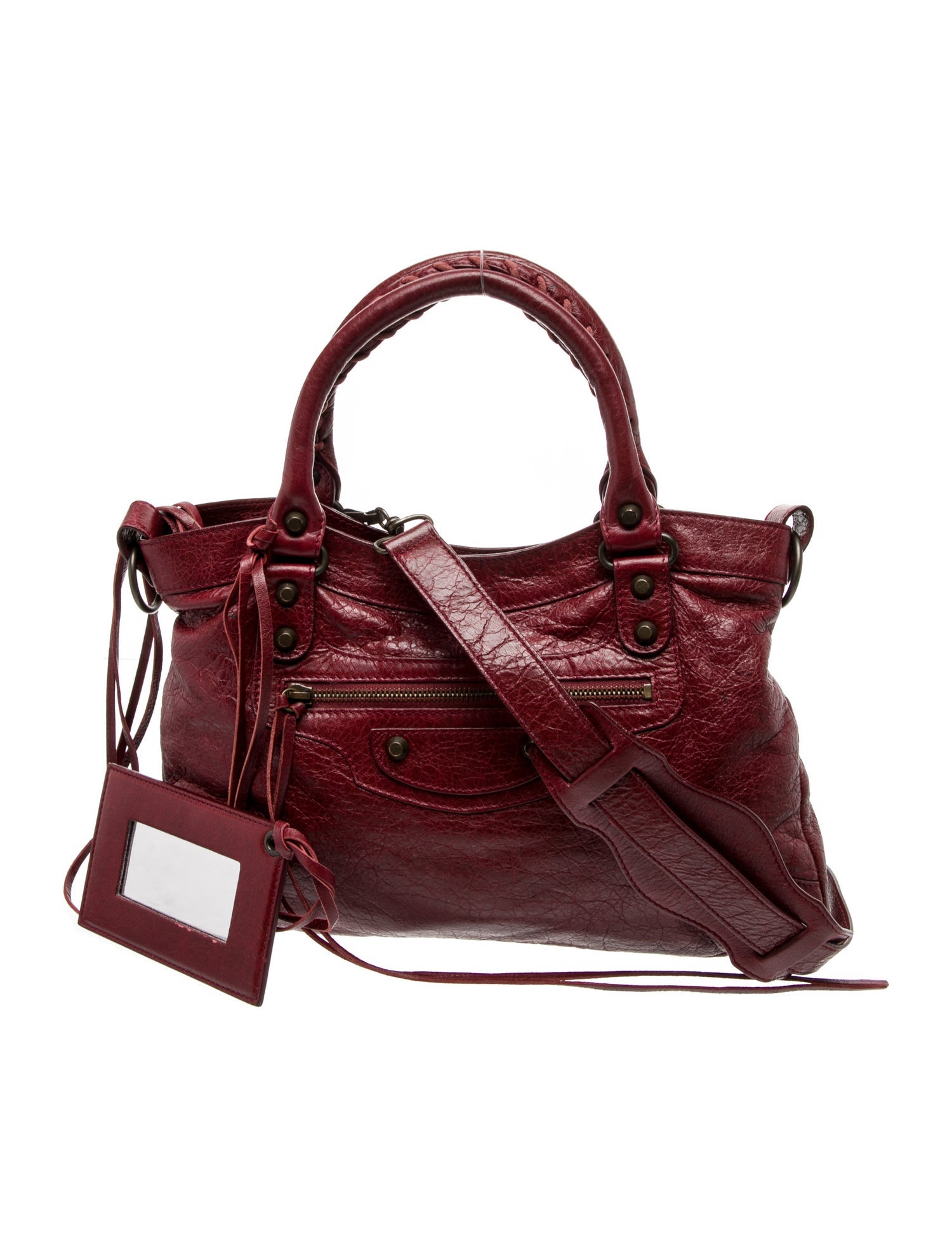 Balenciaga Leather Motocross Classic City