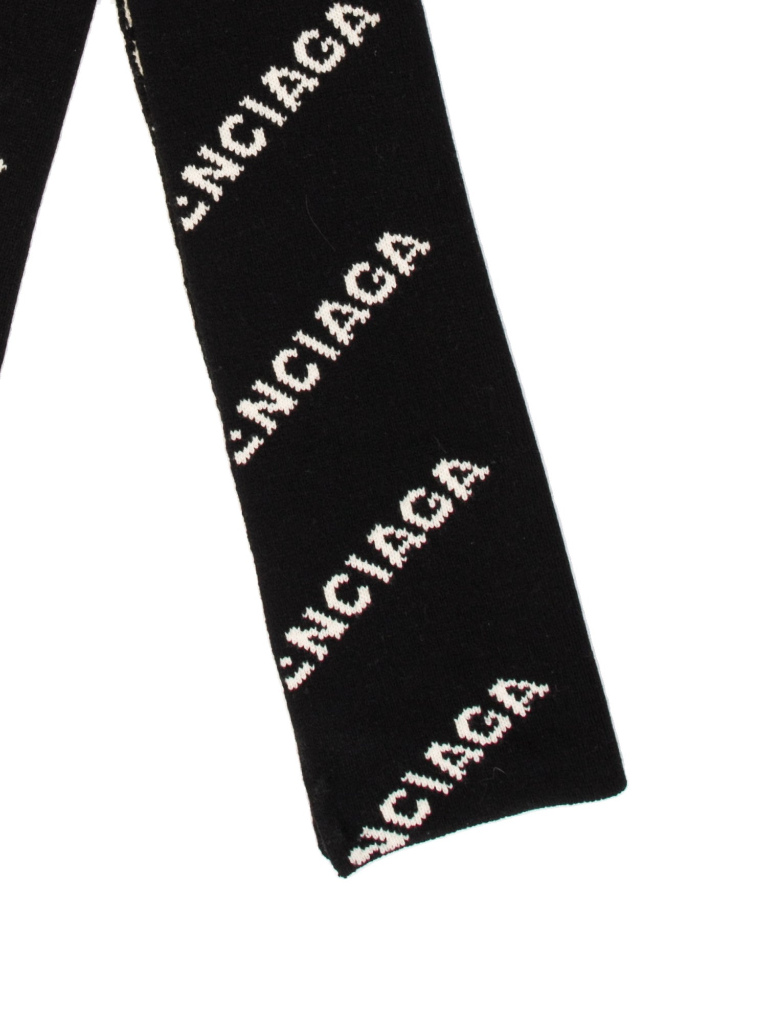 Balenciaga Wool Printed Scarf