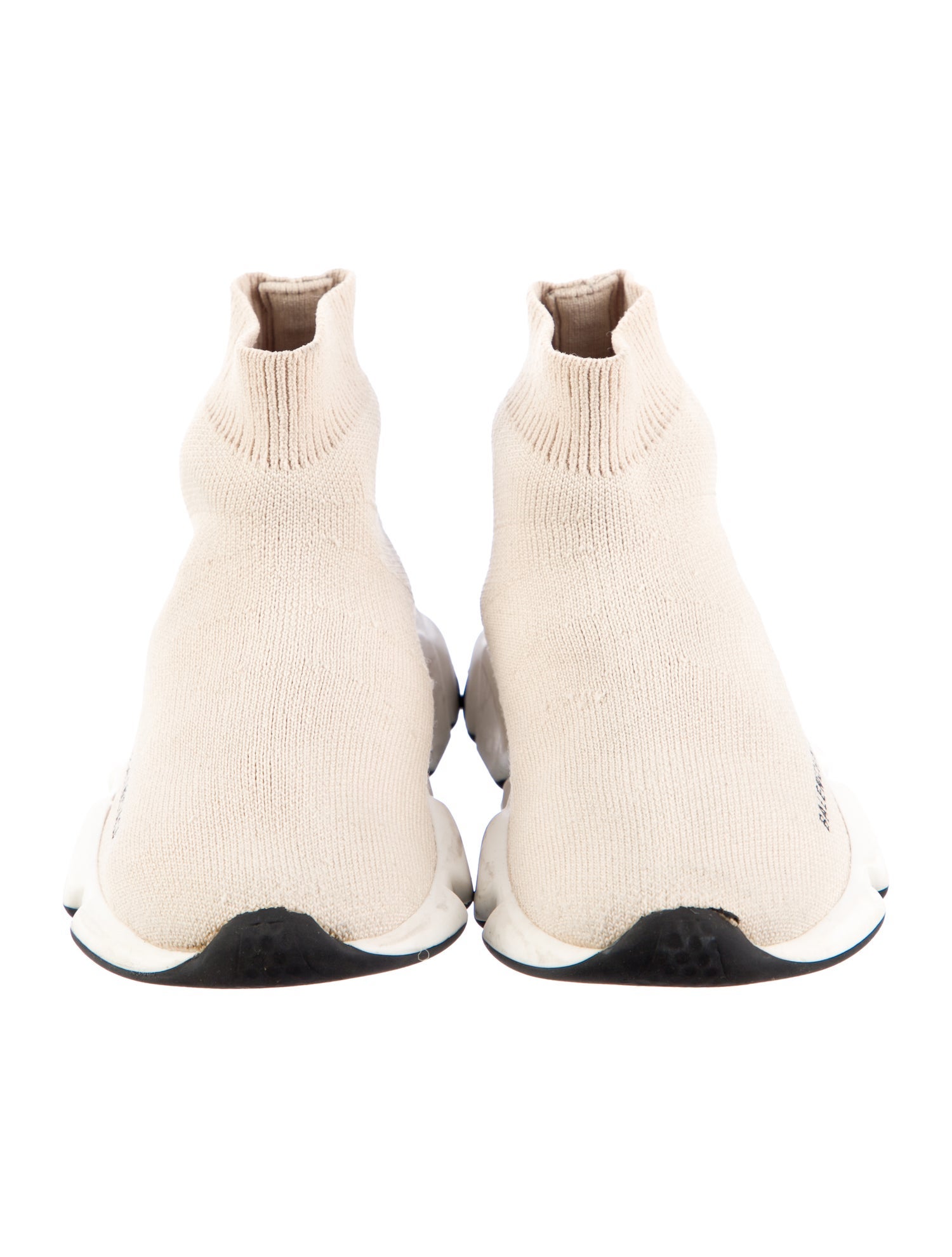 Balenciaga Boys High-top Knit Shoe Sneakers
