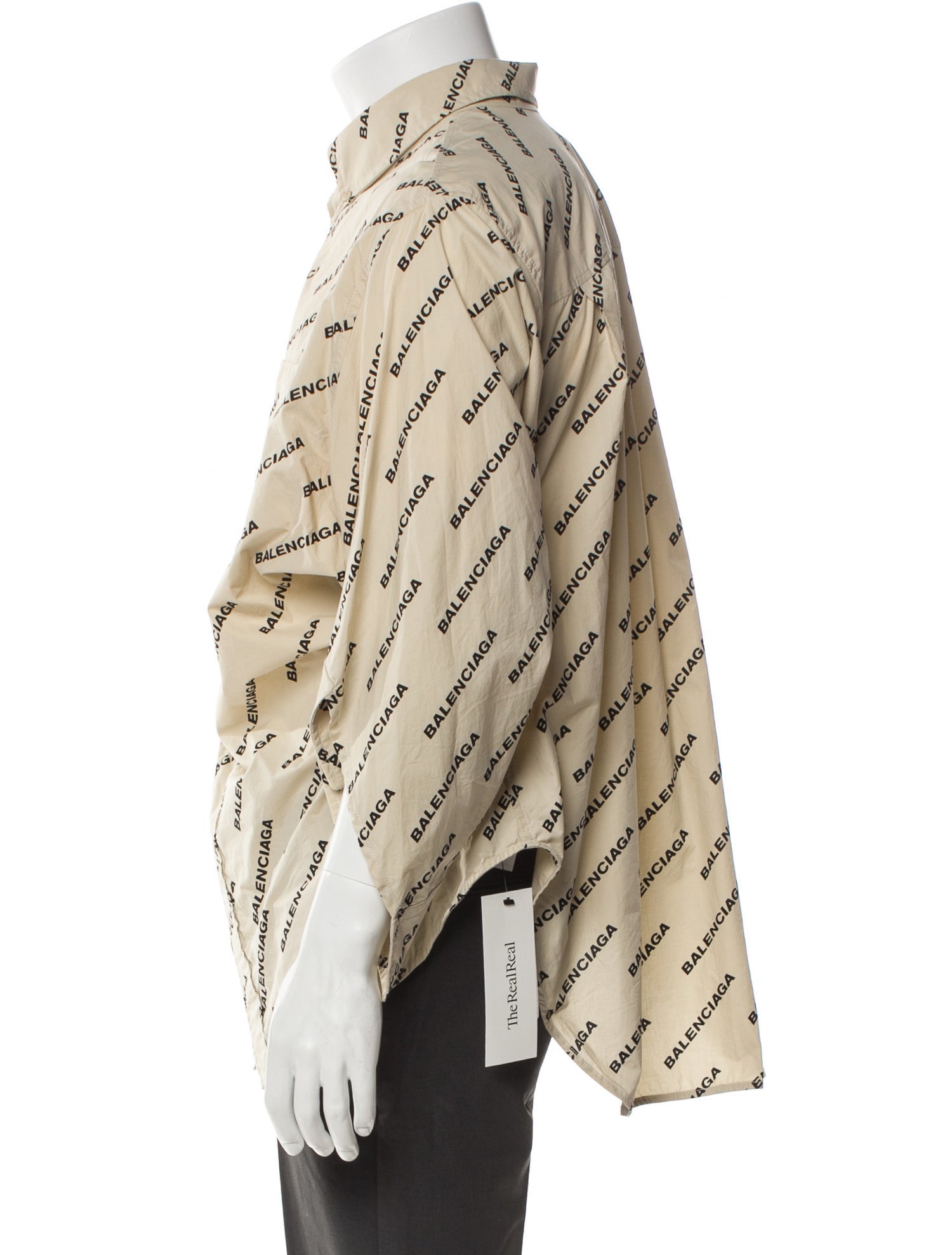 Balenciaga 2021 Printed Shirt