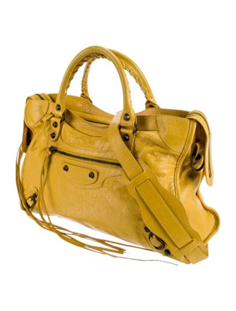 Balenciaga Leather Motocross Classic City