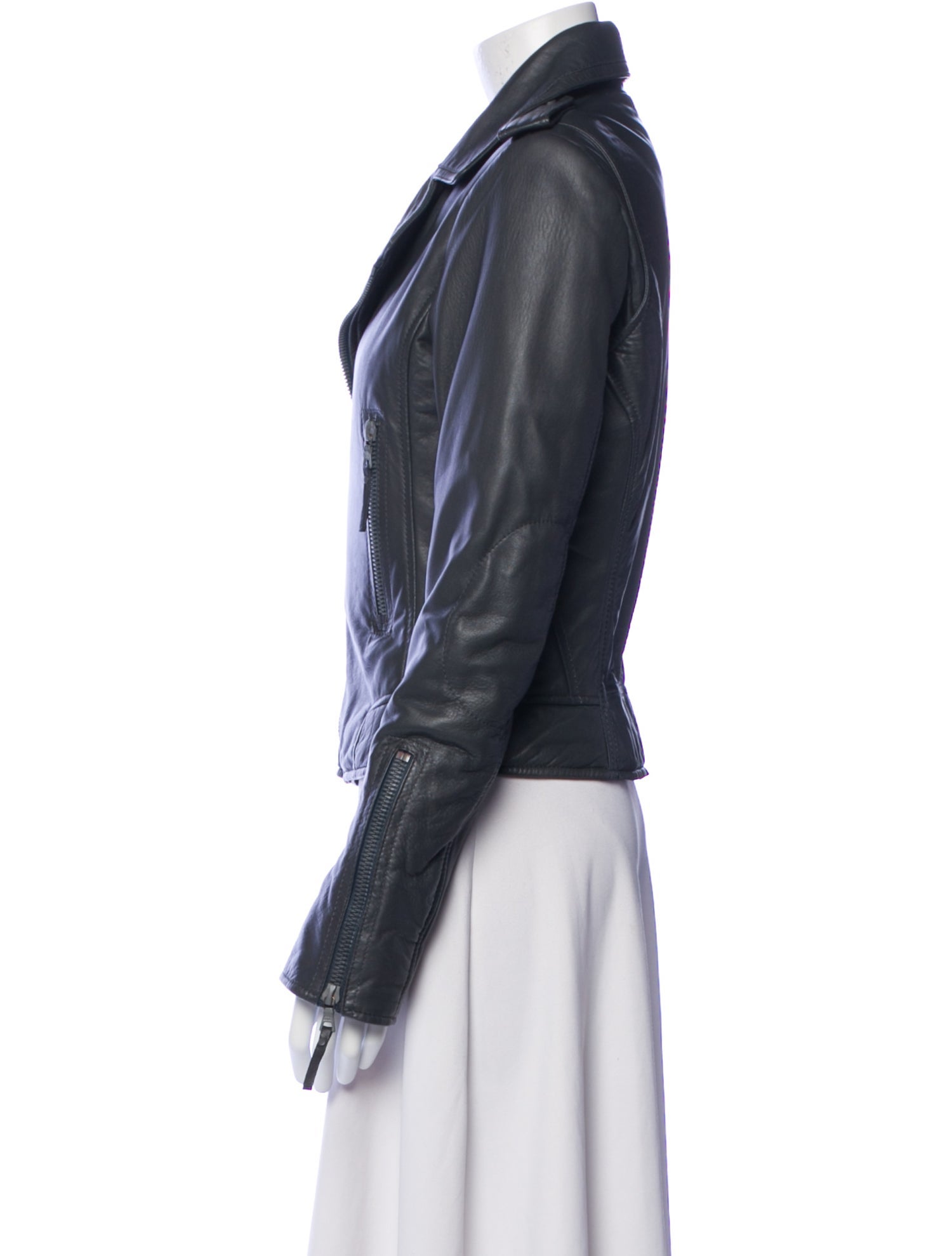Balenciaga 2009 Leather Biker Jacket