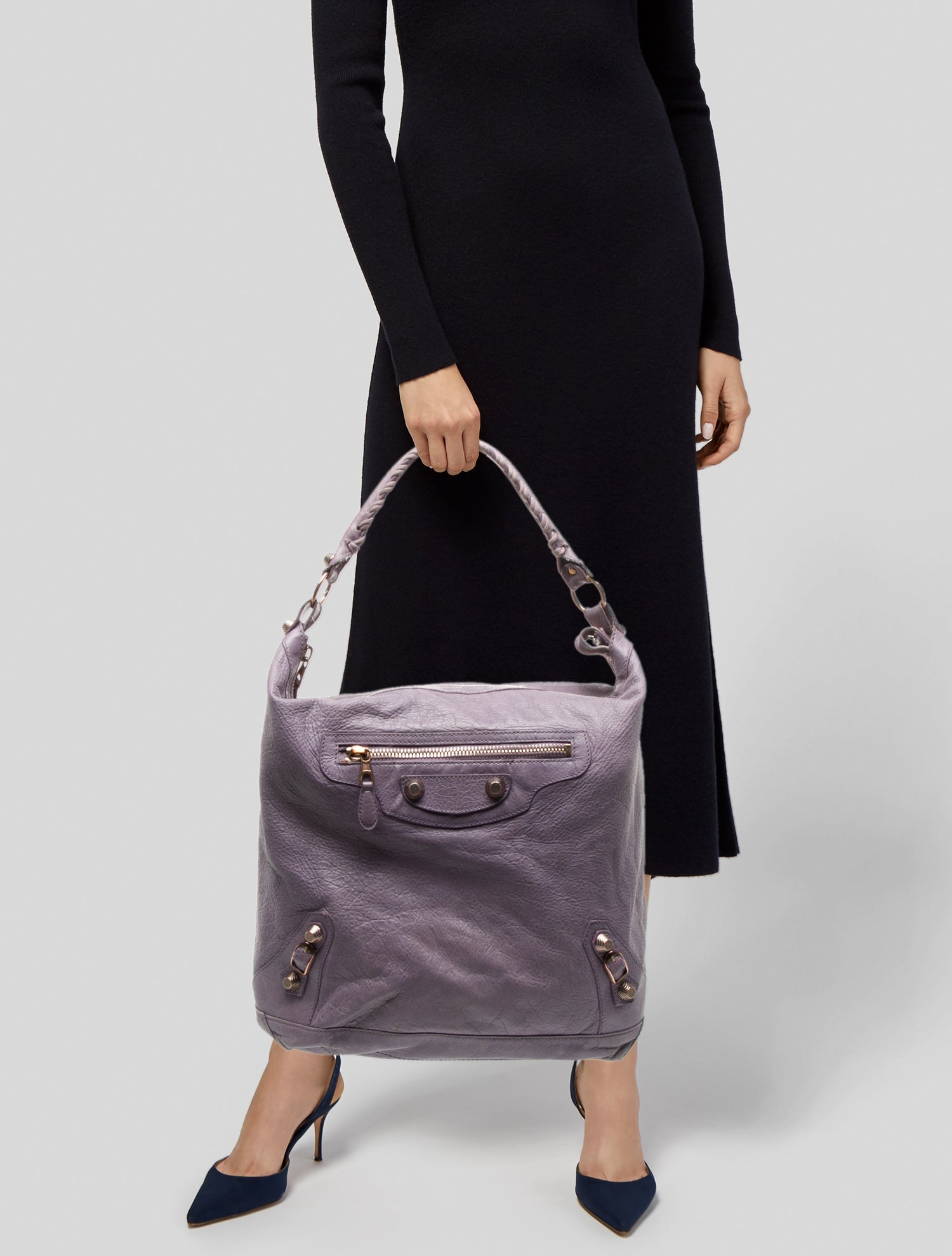 Balenciaga Leather Shoulder Bag