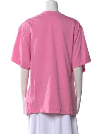 Balenciaga 2021 Bebe Rhinestone T-Shirt