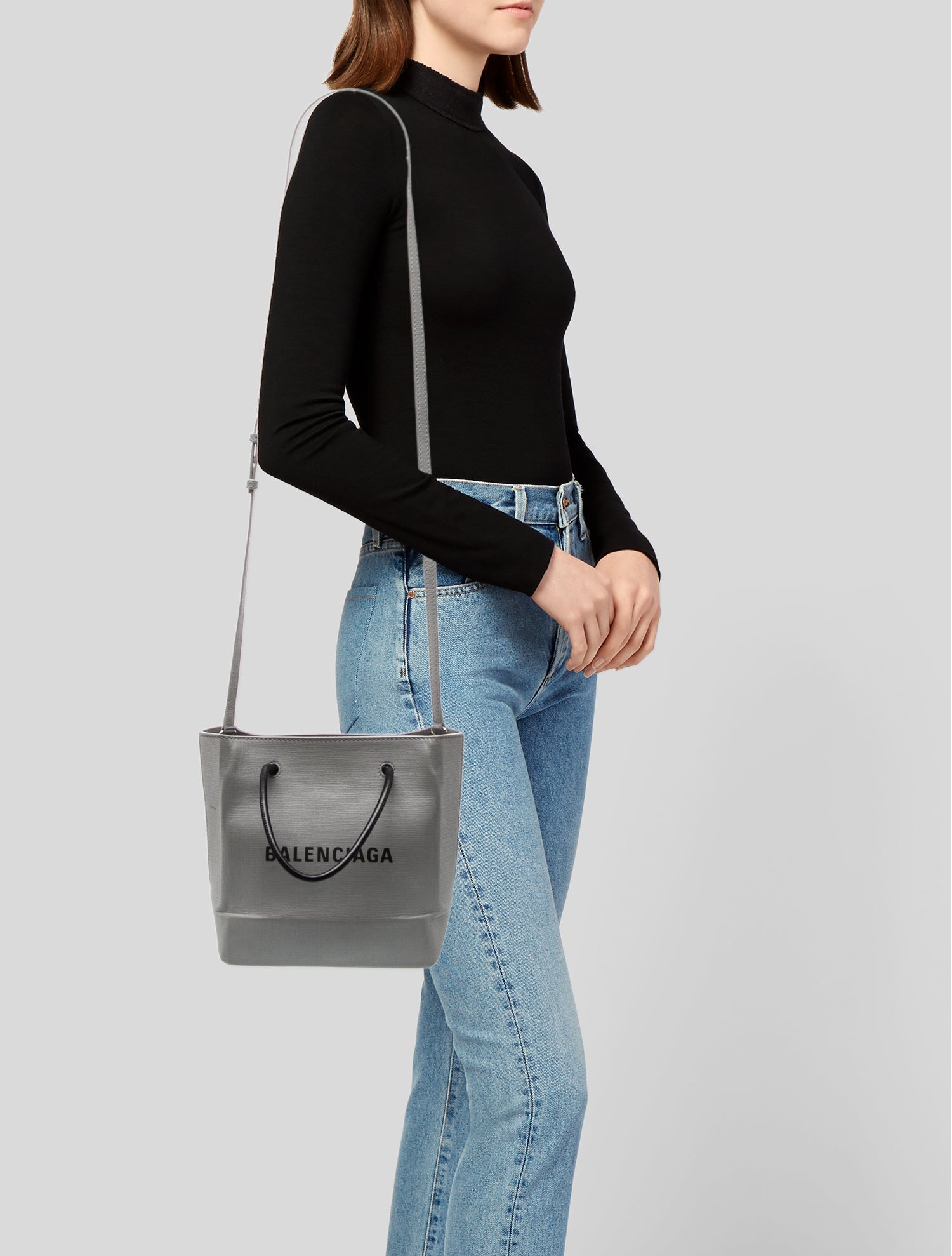 Balenciaga Leather Tote Mini