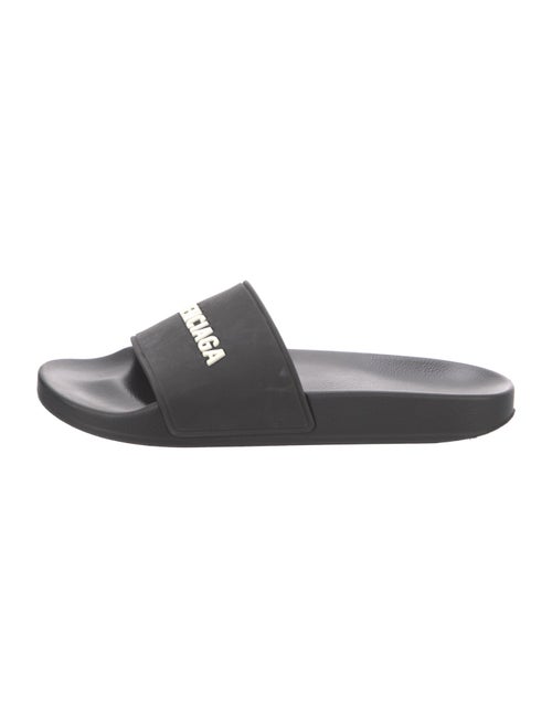 Balenciaga Rubber Printed Slides