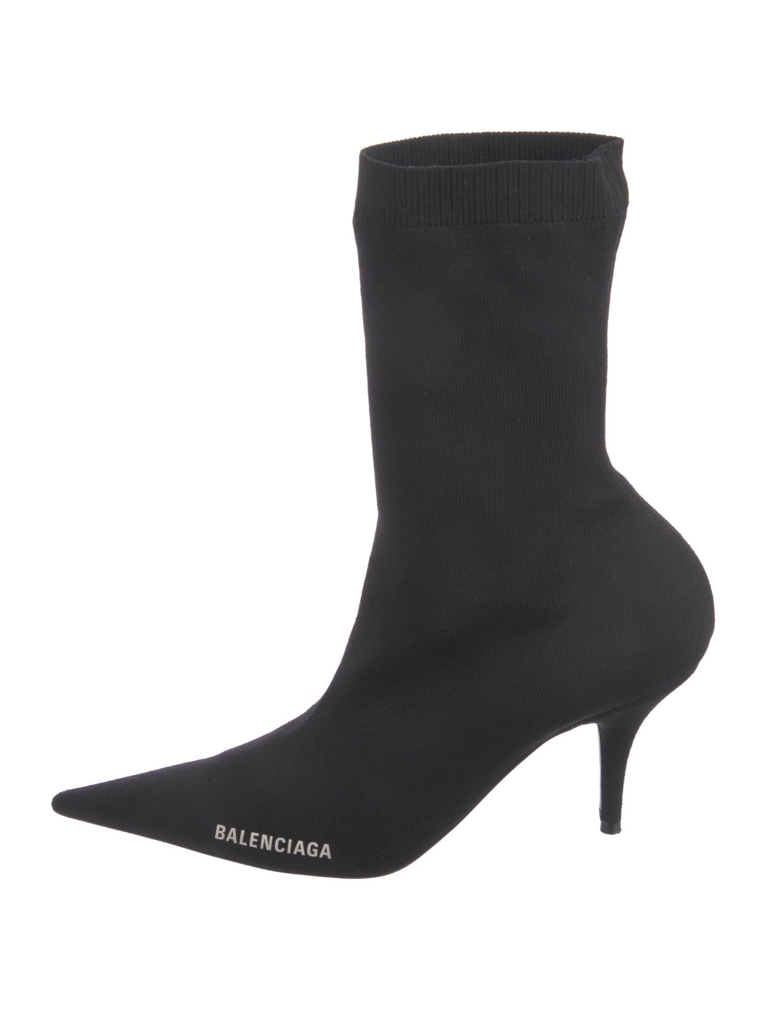 Balenciaga Signature Logo Sock Boots