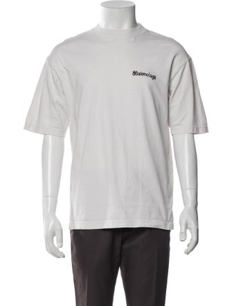 Balenciaga 2022 Signature Logo T-Shirt