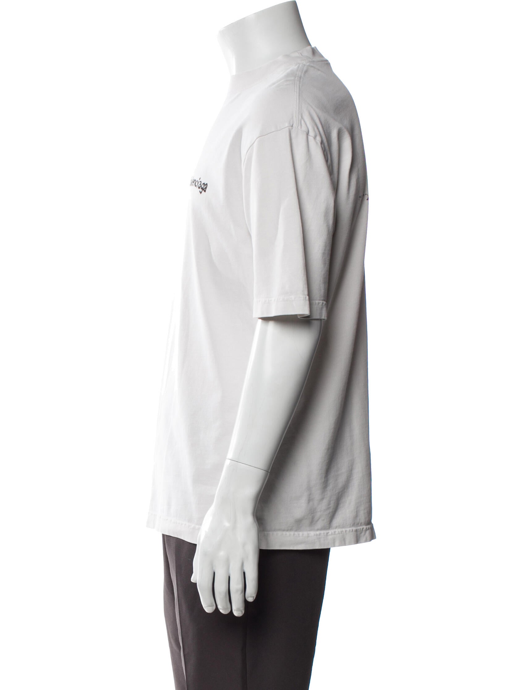 Balenciaga 2022 Signature Logo T-Shirt