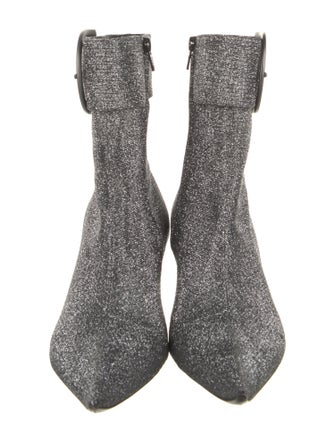 Balenciaga Glitter Accents Sock Boots