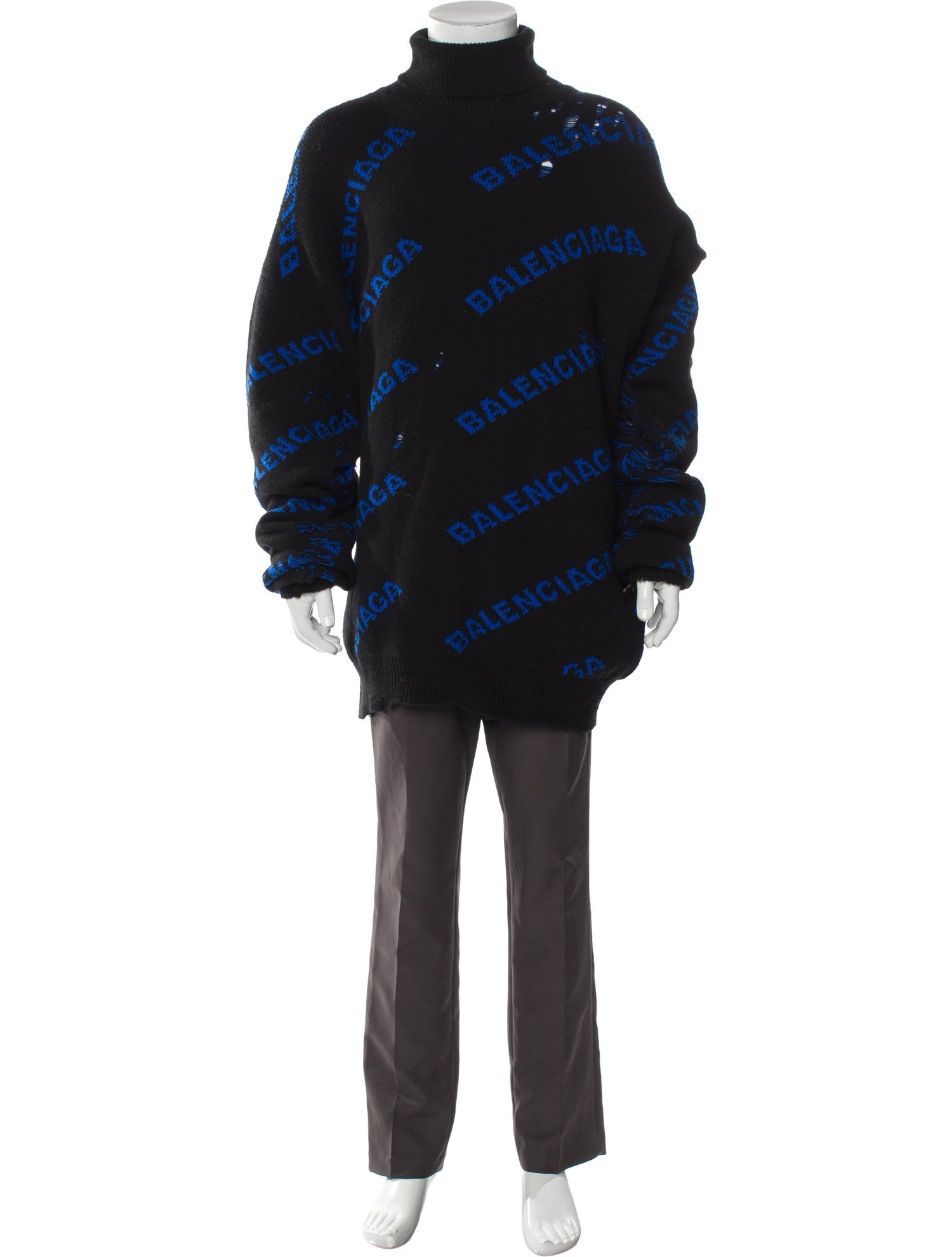 Balenciaga 2018 All Over Pullover