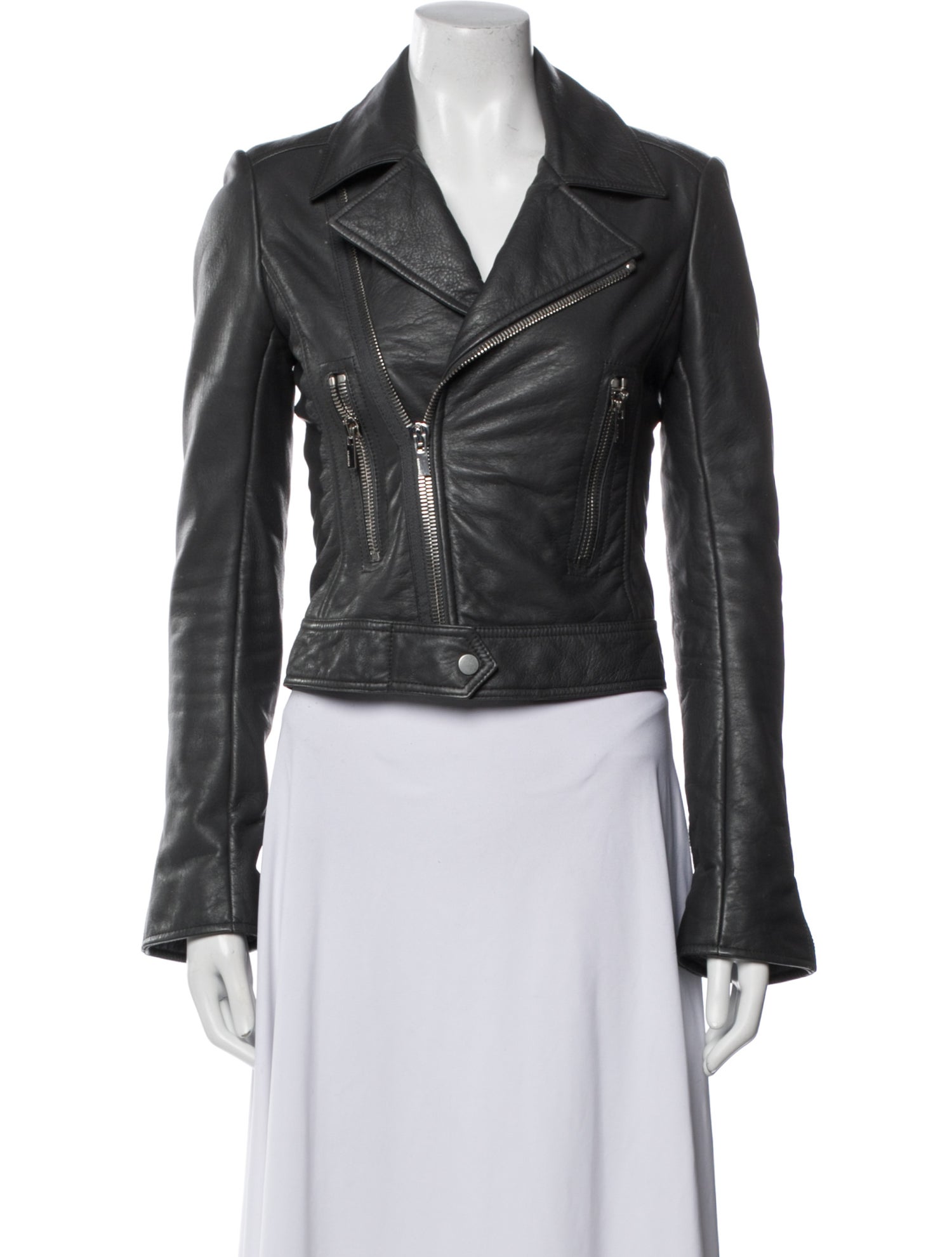 Balenciaga 2014 Leather Biker Jacket