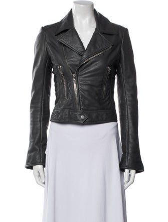 Balenciaga 2014 Leather Biker Jacket