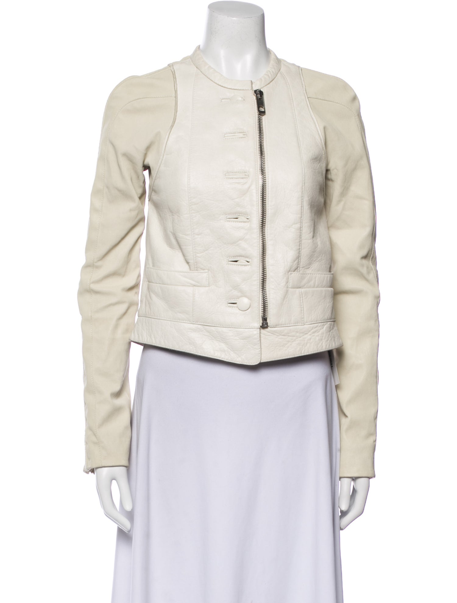 Balenciaga 2010 Leather Biker Jacket