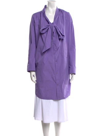 Balenciaga 2022 Cowl Neck Tunic