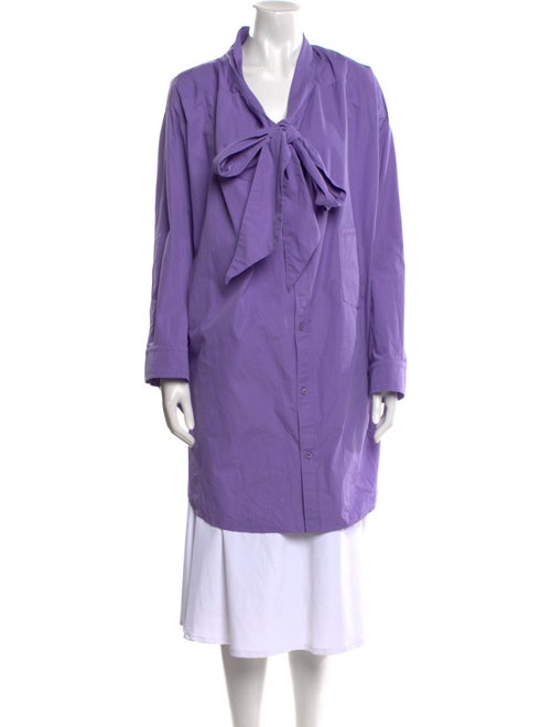 Balenciaga 2022 Cowl Neck Tunic