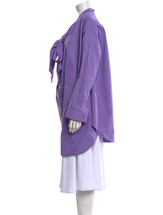 Balenciaga 2022 Cowl Neck Tunic