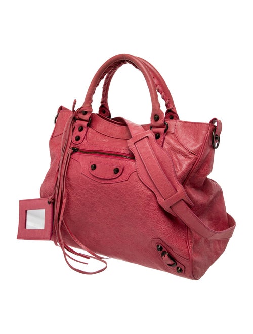 Balenciaga Leather Motocross Classic City