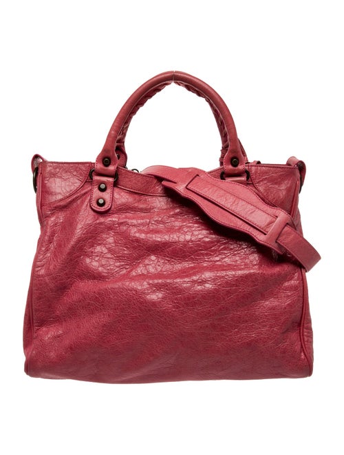 Balenciaga Leather Motocross Classic City