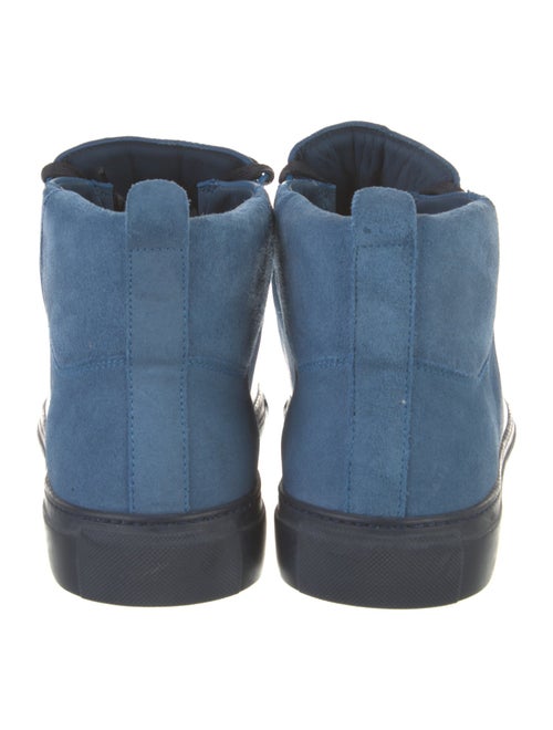 Balenciaga Leather Lace-Up Boots