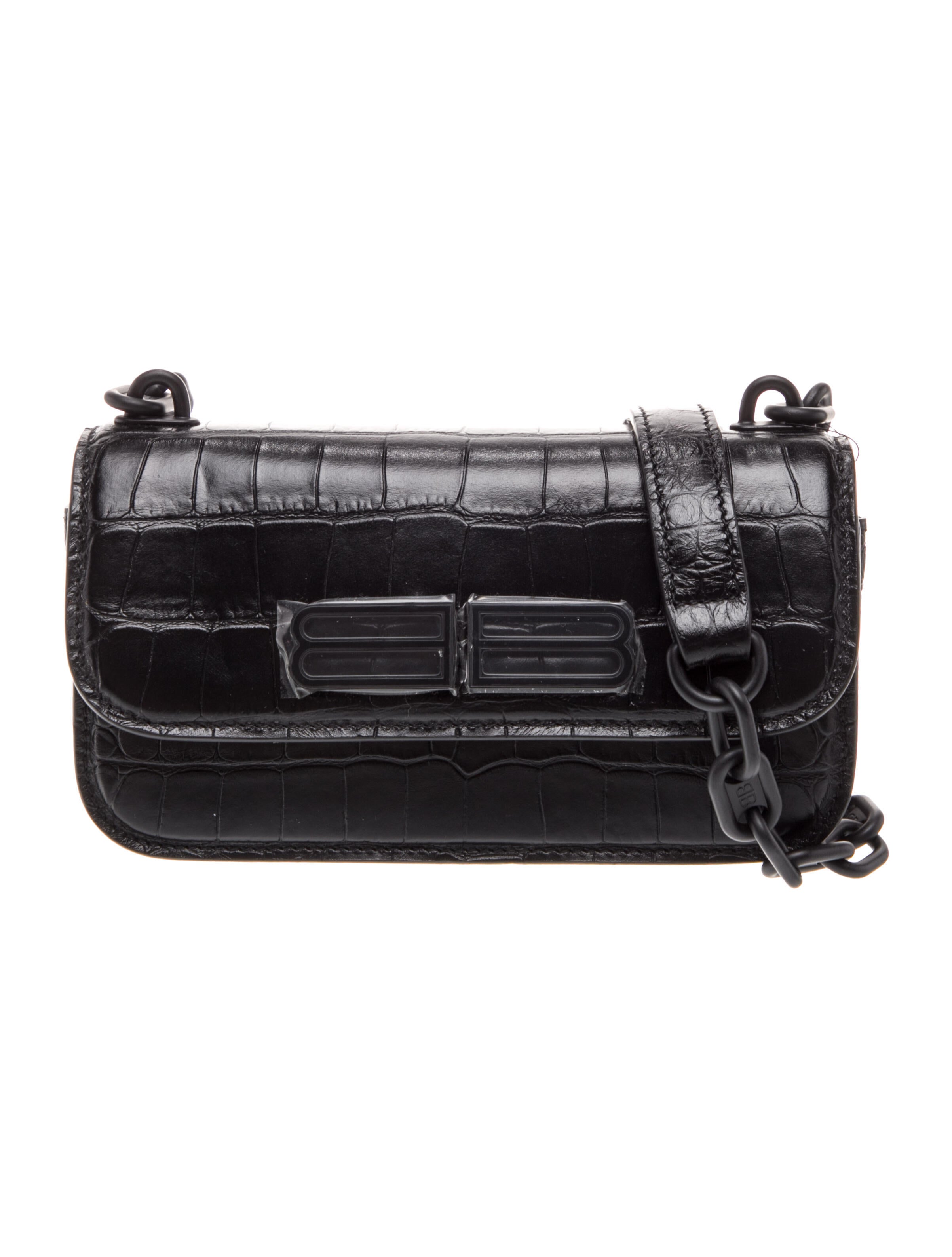 Balenciaga Embossed Leather Gossip XS