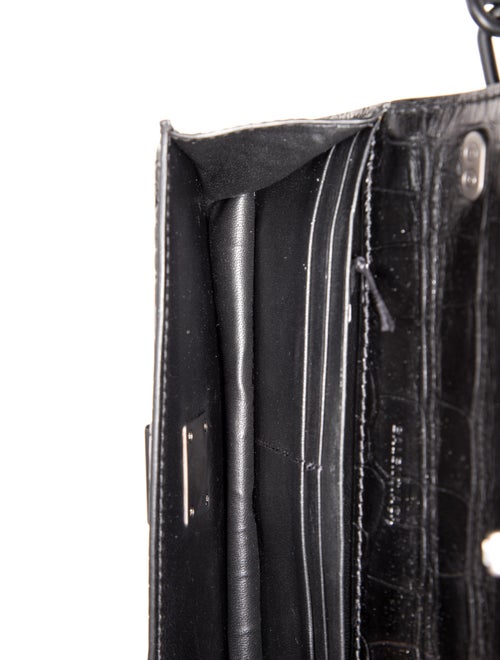 Balenciaga Embossed Leather Gossip XS