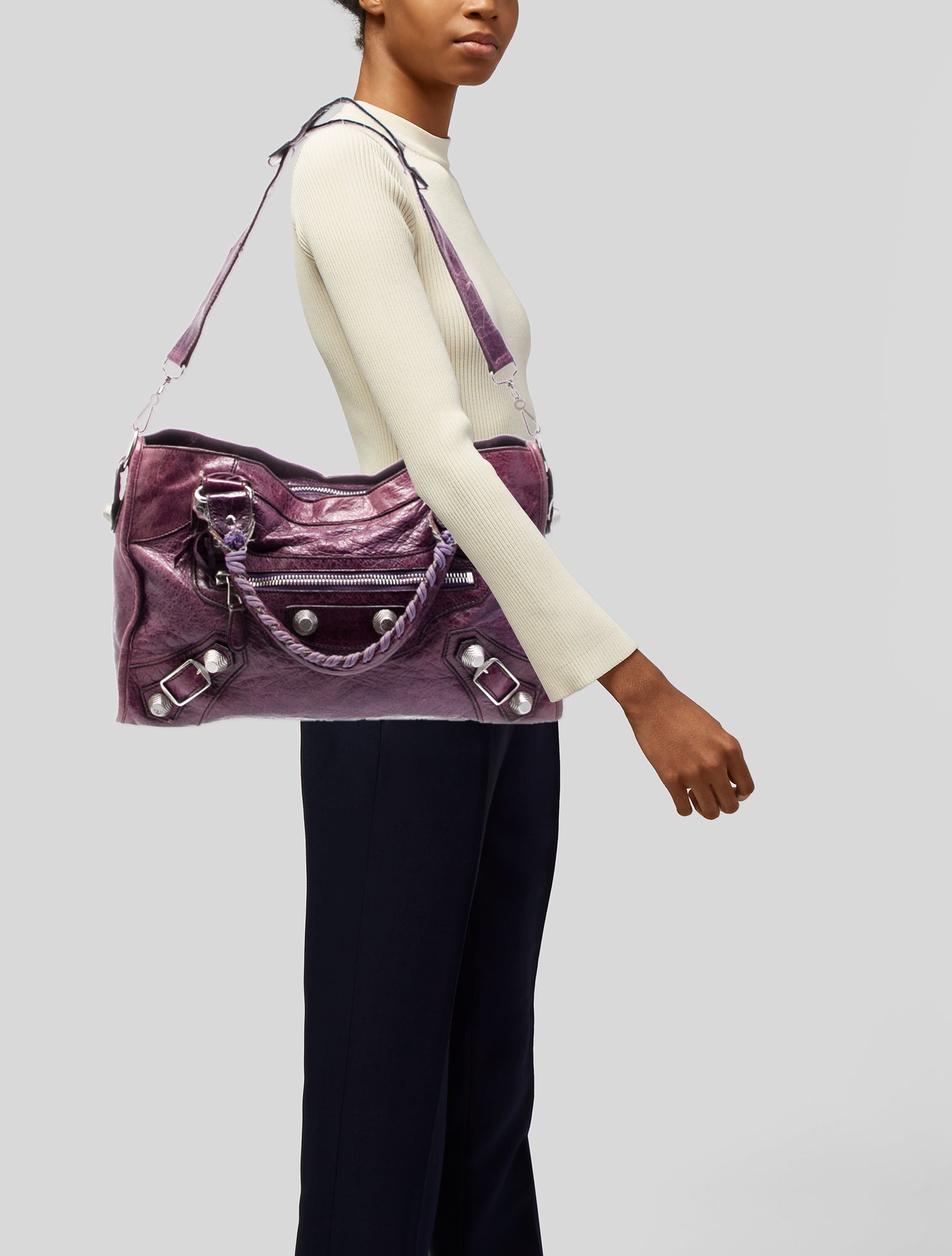 Balenciaga Leather Motocross City Giant Vintage