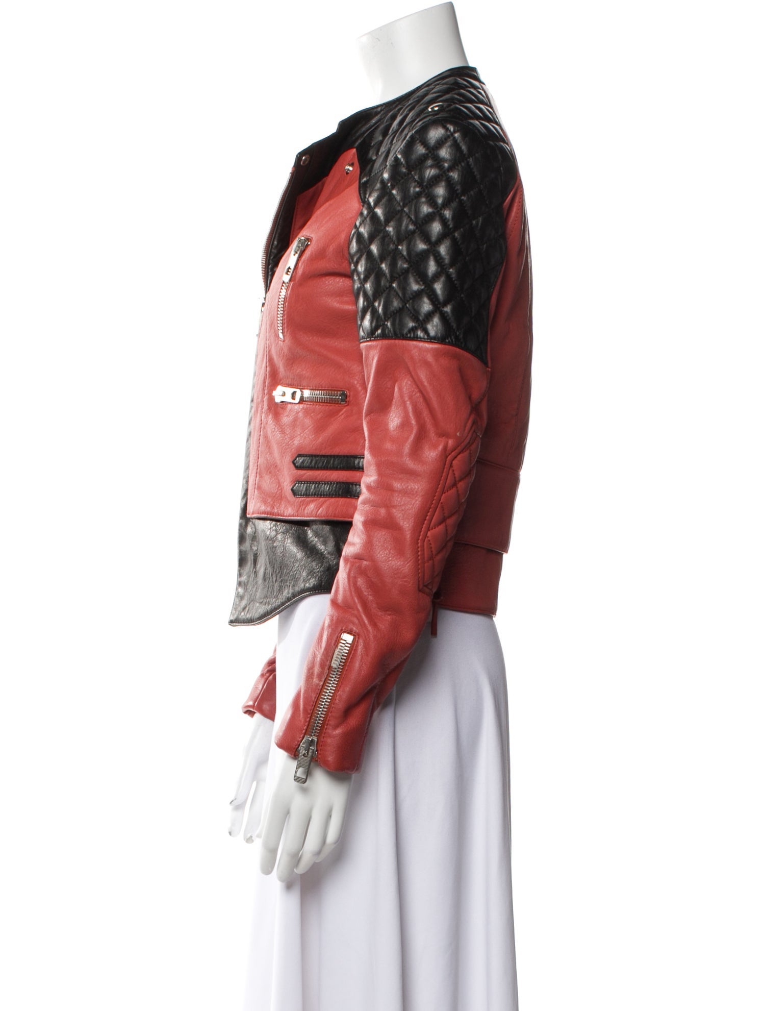 Balenciaga 2011 Leather Biker Jacket