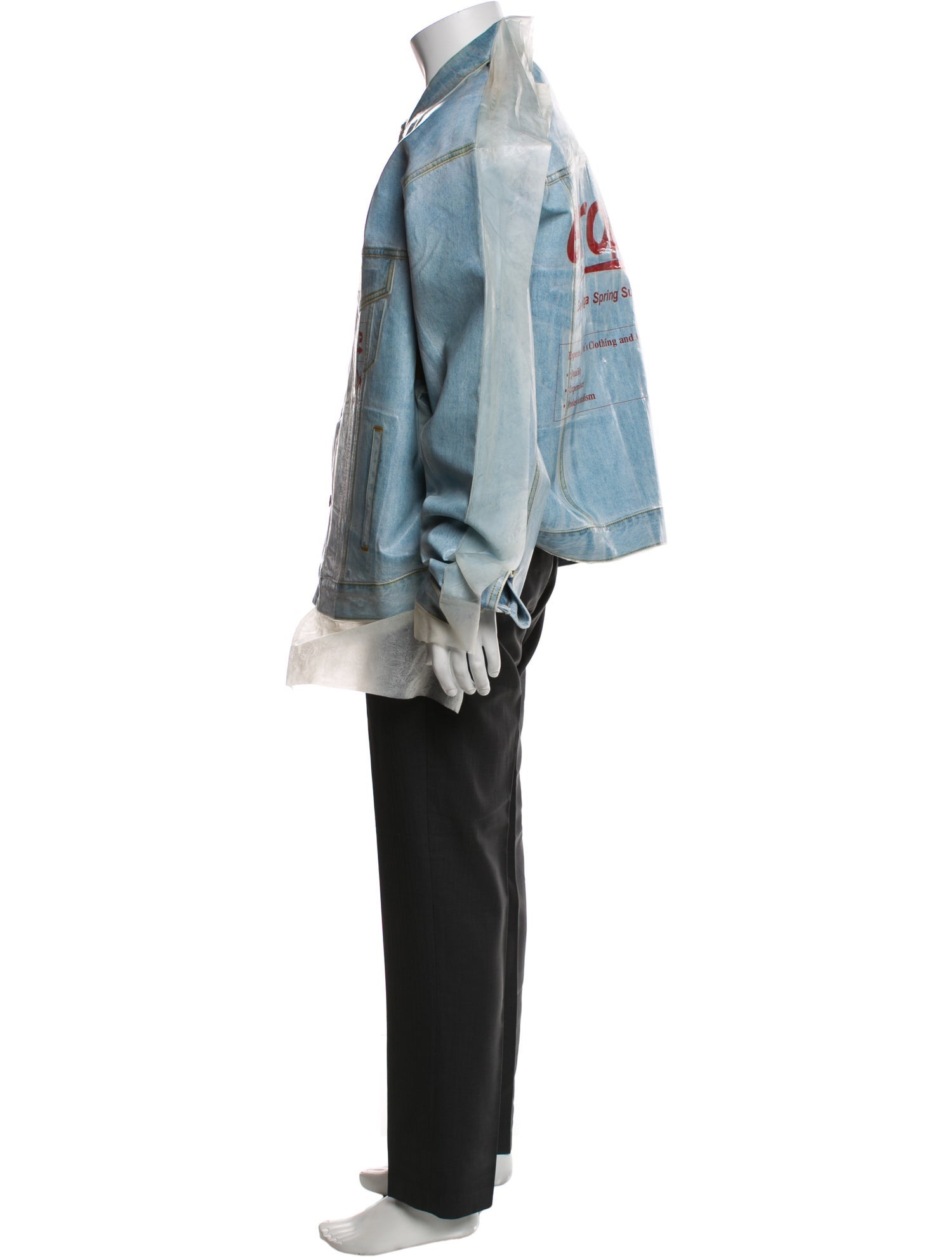 Balenciaga 2017 'Europa' Denim Jacket