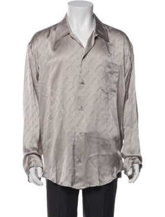 Balenciaga 2022 Signature Logo Pajama Top