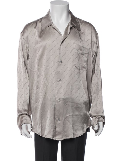 Balenciaga 2022 Signature Logo Pajama Top